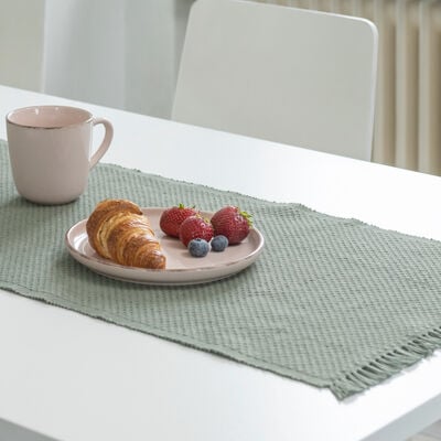 Fanni K Silva kaitaliina 40x160 cm graniitti